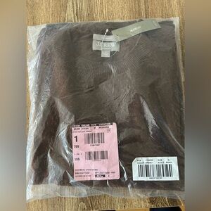 J. Crew 100% Cashmere Women's Sweater Classic Fit Size M in Heather Hazelnut NWT